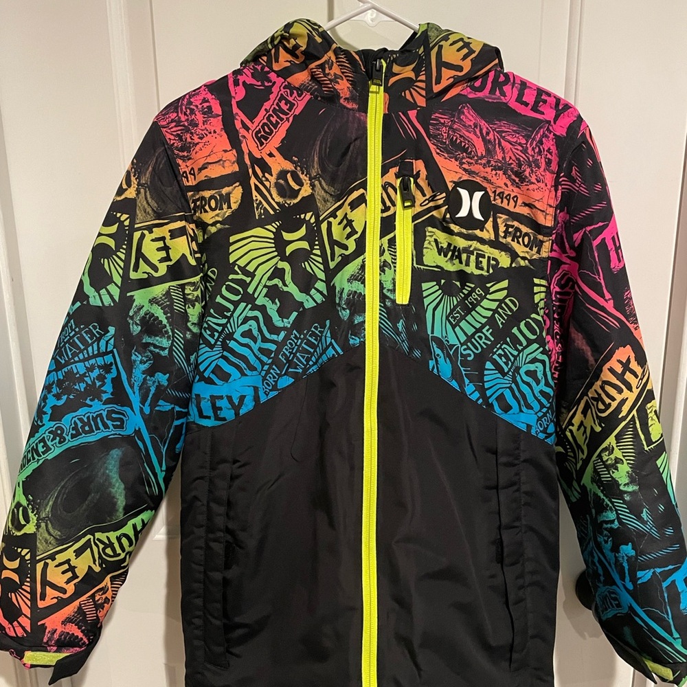 Hurley Multicolor Graphic Hoodie